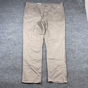 Onward Reserve Pants Men's 40x30 5 Pocket Pants Brown Tan Cotton Spandex